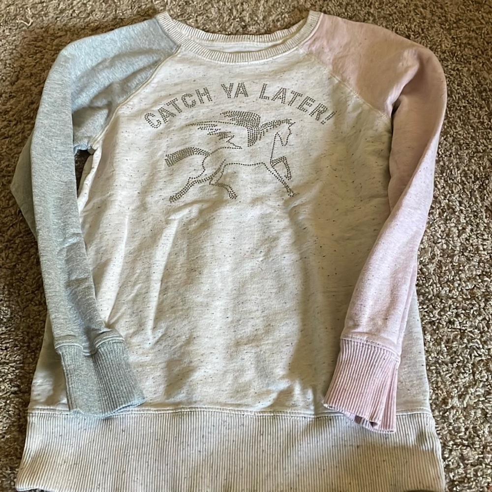 Gap unicorn lightweight sweatshirt